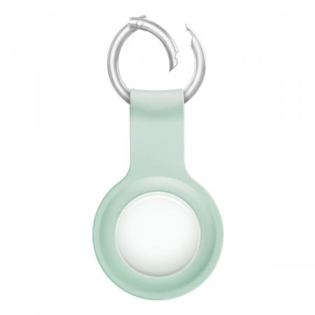 Чехол для Apple AirTag UNIQ Lino Liquid silicone (AIRTAG-LINOGRN) Зеленый