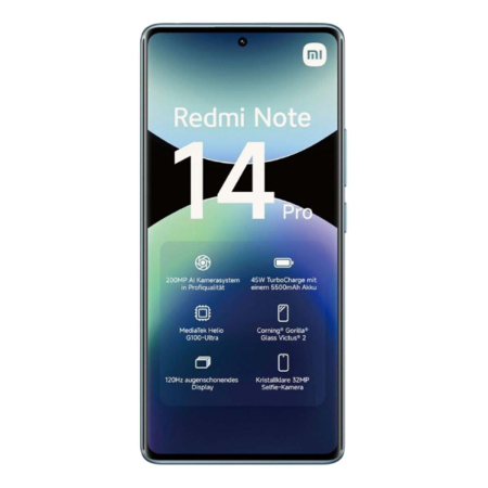 Xiaomi Redmi Note 14 Pro 8/128Gb Ocean Blue, голубой