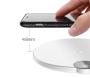 Беспроводное зарядное устройство Baseus Led Display Wireless Charger (WXSX-02) White, белый
