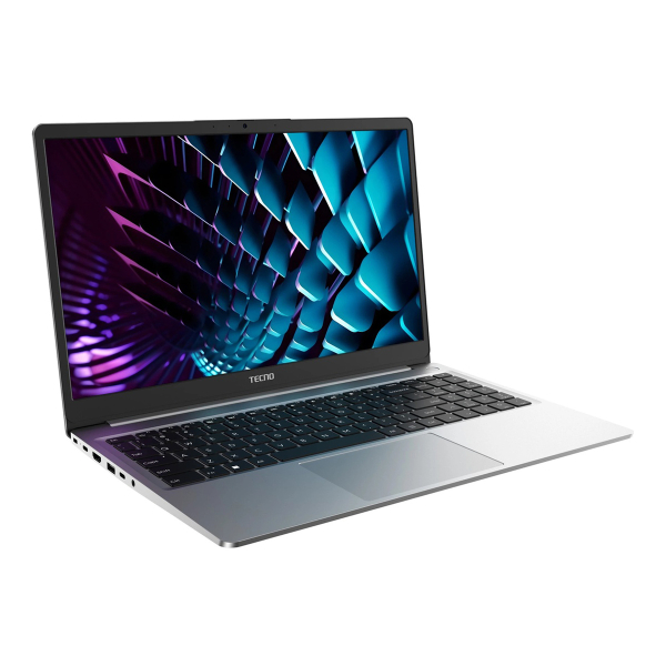 Ноутбук 15.6" TECNO MegaBook K15SDA (71005000619) AMD Ryzen 5 7430U, 8Gb DDR4, SSD 512Gb, AMD Radeon Graphics, IPS, Full HD, Windows 11 Home, Grey, серый