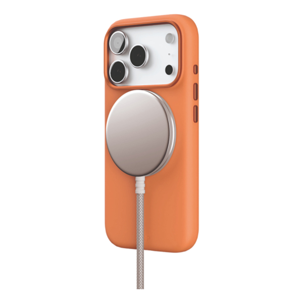 Чехол для iPhone 18 Pro/17 Pro с MagSafe VLP Aster Pro Case оранжевый