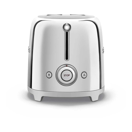 Тостер на 2 ломтика SMEG 50s style (TSF01SSEU) Хром