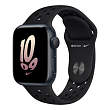 Apple Watch Nike SE (2022), 40 мм корпус из алюминия цвета «Midnight», ремешок Nike Sport Band размера S/M цвета «Black/Black»