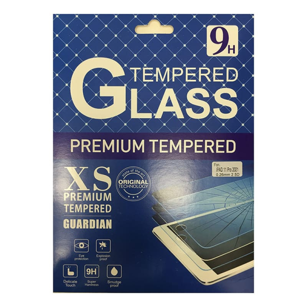 Защитное стекло для Apple iPad Pro 11" (2021) Tempered Glass 9H 0,26 мм/2.5D