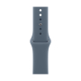 Apple Watch Series 11, 46 мм корпус из алюминия цвета «Space Gray», ремешок Sport Band размера M/L цвета «Anchor Blue»