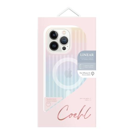 Чехол для iPhone 15 Pro UNIQ COEHL Linear (IP6.1P(2023)-LINMIRD) Радужный