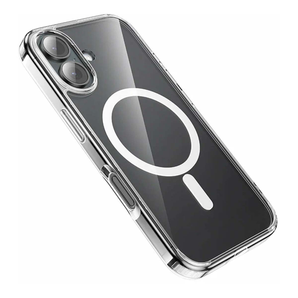 Чехол для iPhone 17 с MagSafe hoco. Smartphone Clear Case, Прозрачный