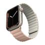 Ремешок UNIQ для Apple Watch 42/44/45/49 мм Revix reversible Magnetic (45MM-REVPNKBEG) Розовый/Бежевый