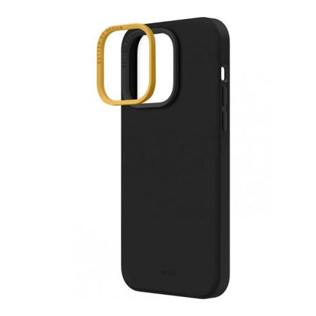 Чехол для iPhone 14 Pro UNIQ Lino (IP6.1P(2022)-LINOBLK) Черный