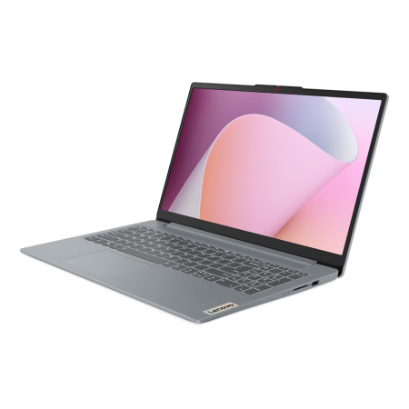 Ноутбук 15.6" Lenovo IdeaPad Slim 3 15AMN8 (82XQ01C8PS) AMD Ryzen 5 40, 16Gb DDR5, SSD 512Gb, AMD Radeon Graphics, IPS, Full HD, Без ОС Cерый