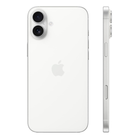 Apple iPhone 16 Plus 128Gb Dual SIM White, белый