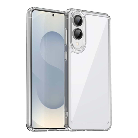 Чехол для Samsung S25 с MagSafe Edge Clear Case Прозрачный