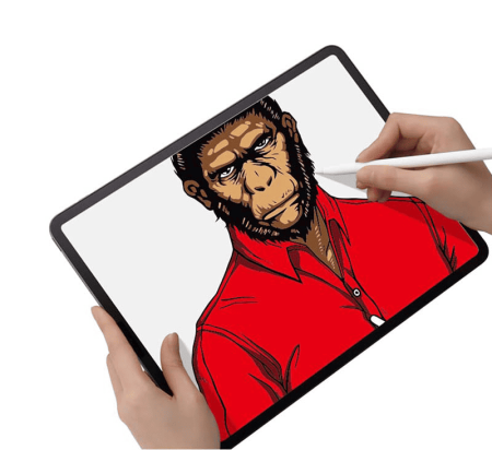 Стекло для iPad Pro 12.9" (2022/21/20/18) BLUEO, Clear HD 0.26 мм (6B9-IPad12.9) Глянцевое