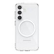 Чехол для Samsung Galaxy S24 Clear Case MagSafe Прозрачный