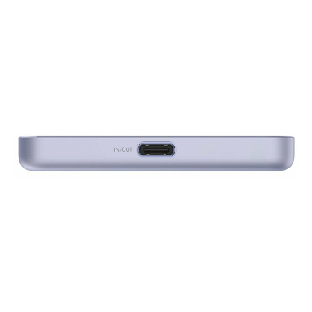 Внешний аккумулятор Xiaomi Super Slim Magnetic Power Bank 5000 Purple, Фиолетовый