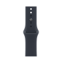 Apple Watch Series 12, 46 мм корпус из алюминия цвета «Space Gray», ремешок Sport Band размера S/M цвета «Navy Blue»