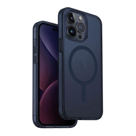 Чехол для iPhone 15 Pro Max с MagSafe UNIQ Lifepro Xtreme AF (IP6.7P(2023)-LXAFMSBLU) Smoke Blue, темно-синий