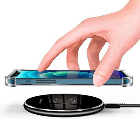 Противоударный чехол для Apple iPhone 15 Pro Max с защитой камер Прозрачный