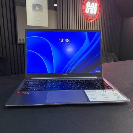 Trade in Ноутбук 15.6" TECNO MegaBook T15DA AMD Ryzen 7 5800U, 16Gb DDR4, SSD 512Gb, AMD Radeon Graphics, IPS, Full HD, Gray IMEI: 1424