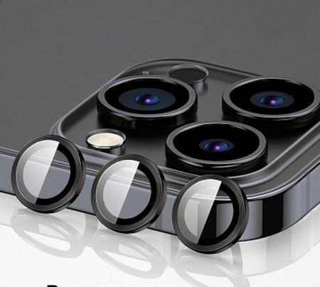 Защитное стекло для камеры iPhone 14/14 Plus SUPGLASS Anti Glare Camera lens glass film (XC-31) Черный