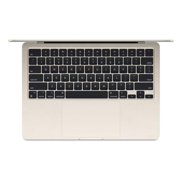 Apple MacBook Air 13" (M3, 8C CPU, 10C GPU, 2024) 16/512Gb SSD (MXCU3) Starlight, «сияющая звезда»