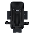 Автомобильный держатель Baseus Smart Solar Power Wireless Car Mount Electric Holder (SUZG000001) Черный