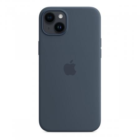 Чехол Silicone Case MagSafe для Apple iPhone 14 Plus Синий