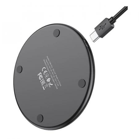 Беспроводное зарядное устройство hoco. CW6 Pro Easy Black, черный