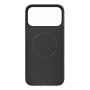Чехол для iPhone 17 Pro с MagSafe VLP Kevlar Case Чёрный