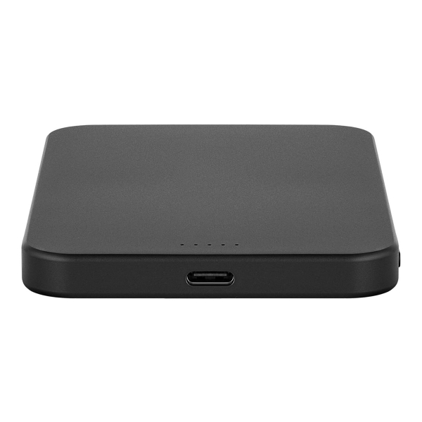 Внешний аккумулятор uBear 5000mAh PD20W Qi2 Slide Power bank Чёрный