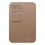Внешний аккумулятор MOMAX 5000mAh Q.Mag Ultra Slim Magnetic Wireless Battery Pack (IP116AL2) Песочный