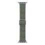 Ремешок UNIQ для Apple Watch 42/44/45 мм ASPEN Strap Braided (44MM-ASPGRN) Зеленый