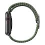 Ремешок UNIQ для Apple Watch 42/44/45 мм ASPEN Strap Braided (44MM-ASPGRN) Зеленый