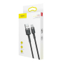 USB кабель Baseus Cafule Cable разъем Type-C (CATKLF-BG1) Черный