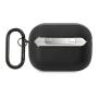 Чехол AMG для Airpods Pro Genuine leather with stamped logo (AMAPSLWK) Черный