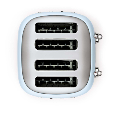 Тостер на 4 ломтика SMEG 50s style (TSF03PBEU) Пастельный голубой