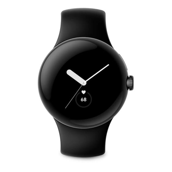 Часы Pixel Watch, 41 мм, Wi-Fi, Matte Black/Obsidian, черный