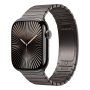 Apple Watch Series 10, 46 мм корпус из титана цвета «Slate», ремешок Link Bracelet цвета «Slate»