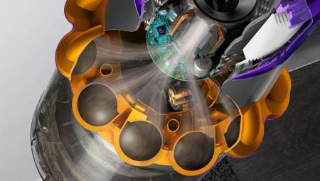 Пылесос Dyson V15s Detect Submarine (SV47) Yellow/Nickel, желтый/никель