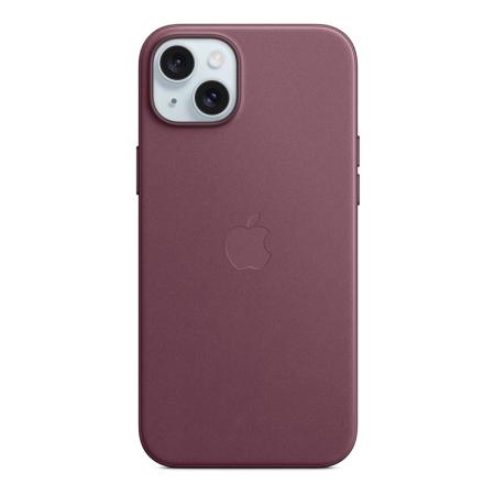 Чехол FineWoven Case для Apple iPhone 15 Plus с MagSafe Mulberry, фиолетовый