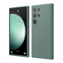 Чехол для Samsung Galaxy S24 Ultra Elago Soft silicone Liquid (EGS24SC68-MGR) Midnight Green, зеленый