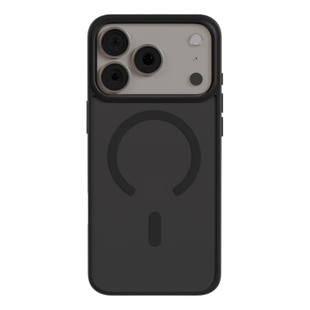 Чехол для iPhone 18 Pro/17 Pro AceCase Soft Rim Чёрный