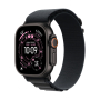 Apple Watch Ultra 3 (2025), 49 мм корпус из титана цвета «Black», ремешок Alpine Loop размера L цвета «Black»