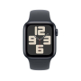 Apple Watch SE (2024), 40 мм корпус из алюминия цвета «Midnight», ремешок Sport Band размера M/L цвета «Midnight»