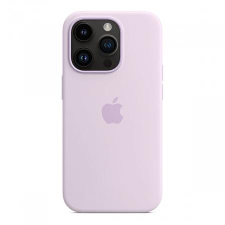 Чехол Silicone Case MagSafe для Apple iPhone 14 Pro Сиреневый