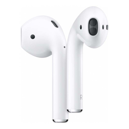 Наушники Apple AirPods 2 White, белый, с беспроводным зарядным футляром