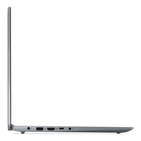 Ноутбук 15.6" Lenovo IdeaPad Slim 3 15AMN8 (82XQ01C8PS) AMD Ryzen 5 40, 16Gb DDR5, SSD 512Gb, AMD Radeon Graphics, IPS, Full HD, Без ОС Cерый