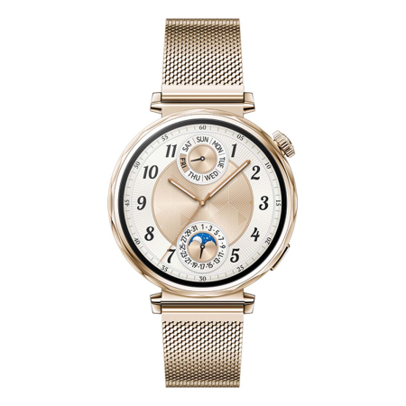Умные часы HUAWEI Watch GT 5 Gold, 46 мм, цвет корпуса золотой, цвет ремешка золотой