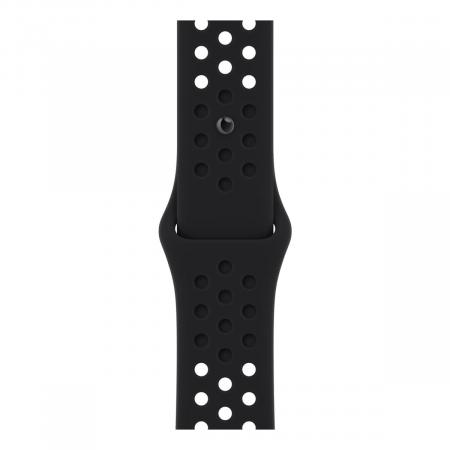 Apple Watch Nike SE (2022), 40 мм корпус из алюминия цвета «Midnight», ремешок Nike Sport Band размера S/M цвета «Black/Black»