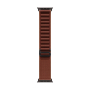 Apple Watch Ultra 4, 49 мм корпус из титана цвета «Black», ремешок Alpine Loop цвета «Burgundy» размера M